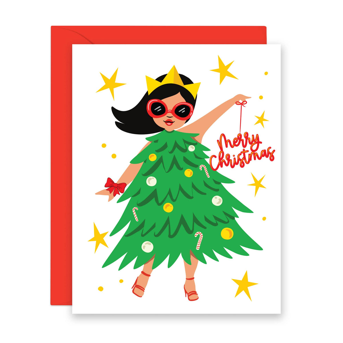 Christmas Tree Girl