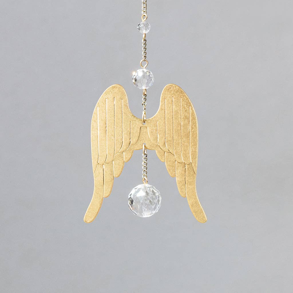 Wings/Protection Mini Suncatcher
