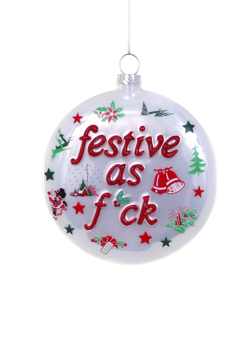 Festive AF Ornament