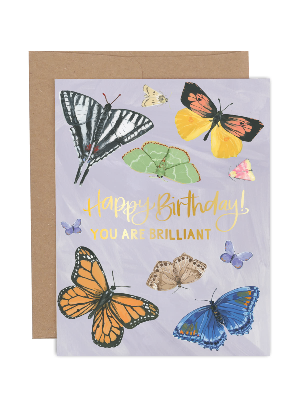 Happy Birthday Butterflies Card