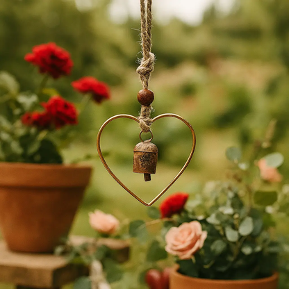 Air Element Heart Bell Wind Chime