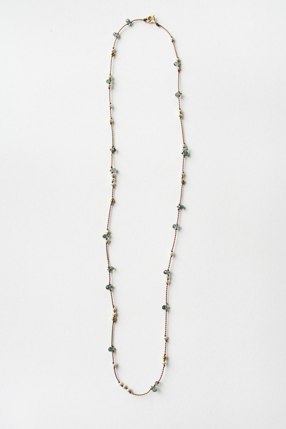 Dew Drop Necklace w/ Sapphires