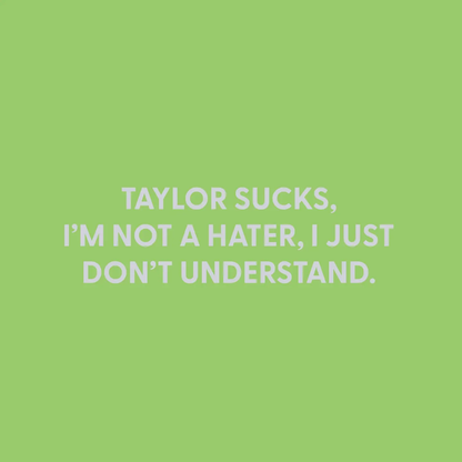 Taylor Sucks