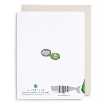 Beer Cheers Anniversary Card