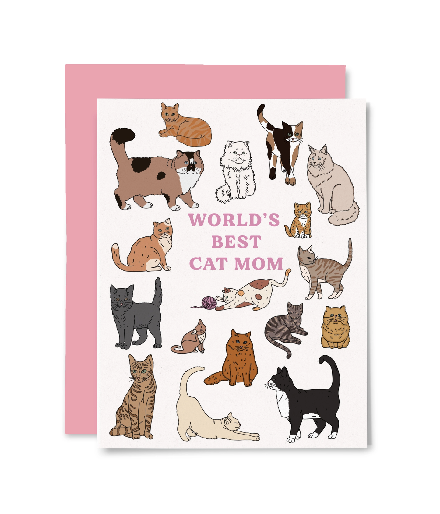 Best Cat Mom Card