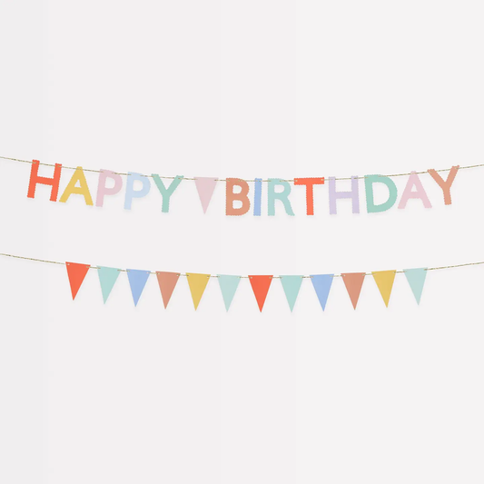Happy Birthday Mini Matchbox Garlands