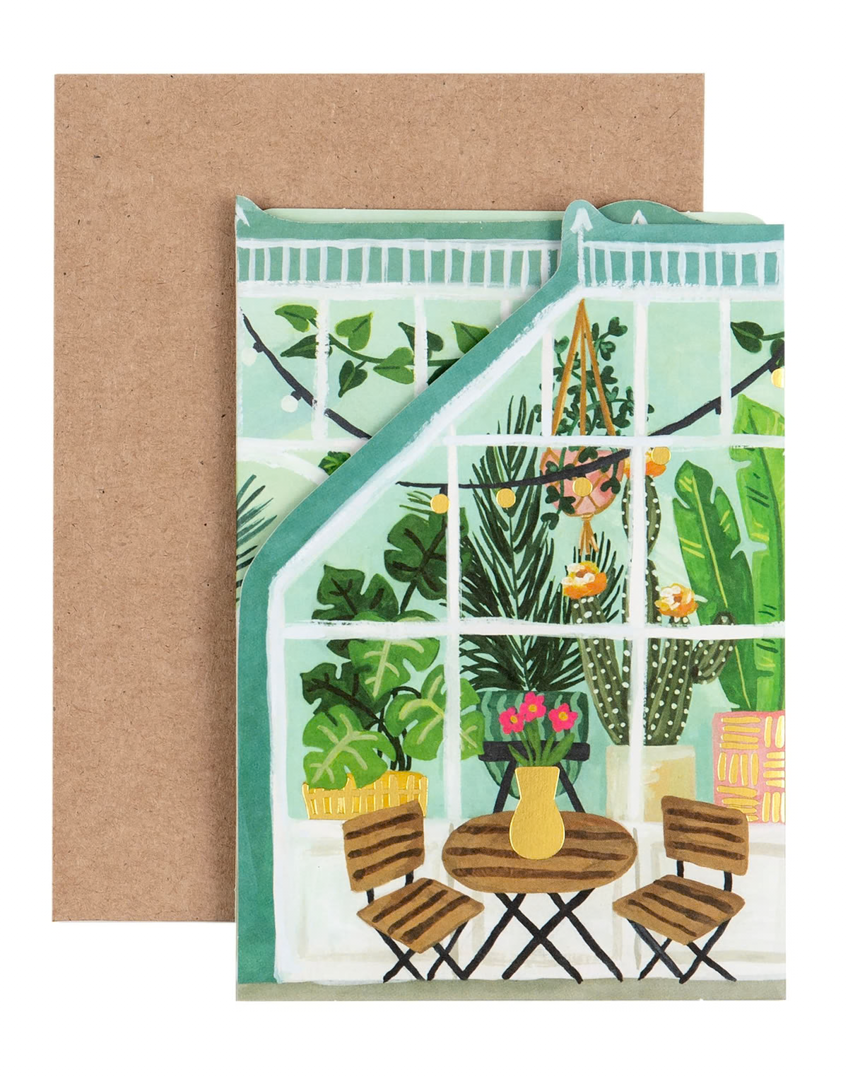 Greenhouse Accordion Card