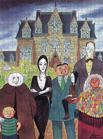 Addams Family 1,000 Piece Puzzle