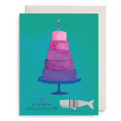 Birthday Layer Cake Card