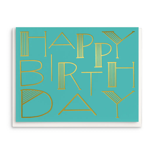 Birthday Gold Card