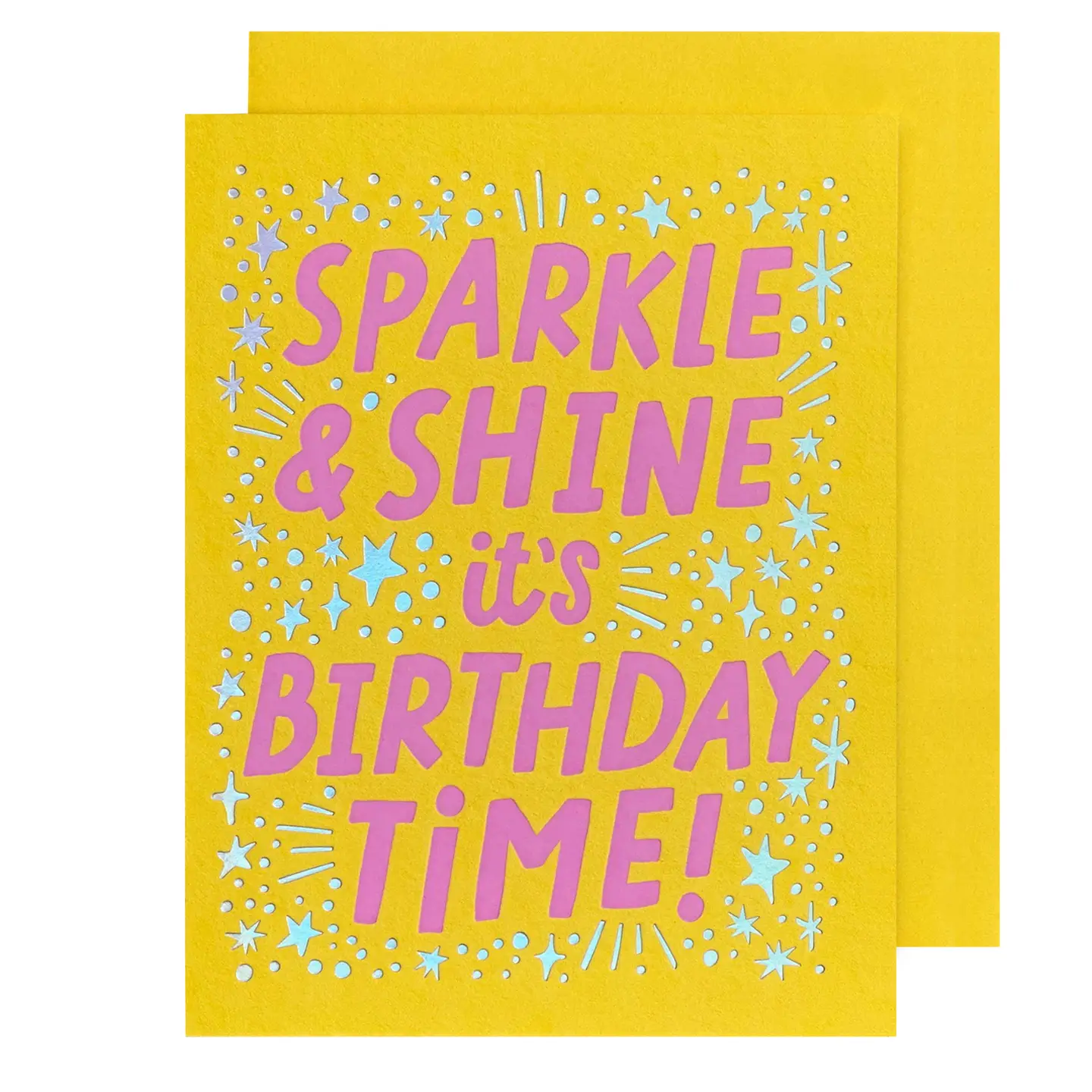 Sparkle & Shine Birthday Card