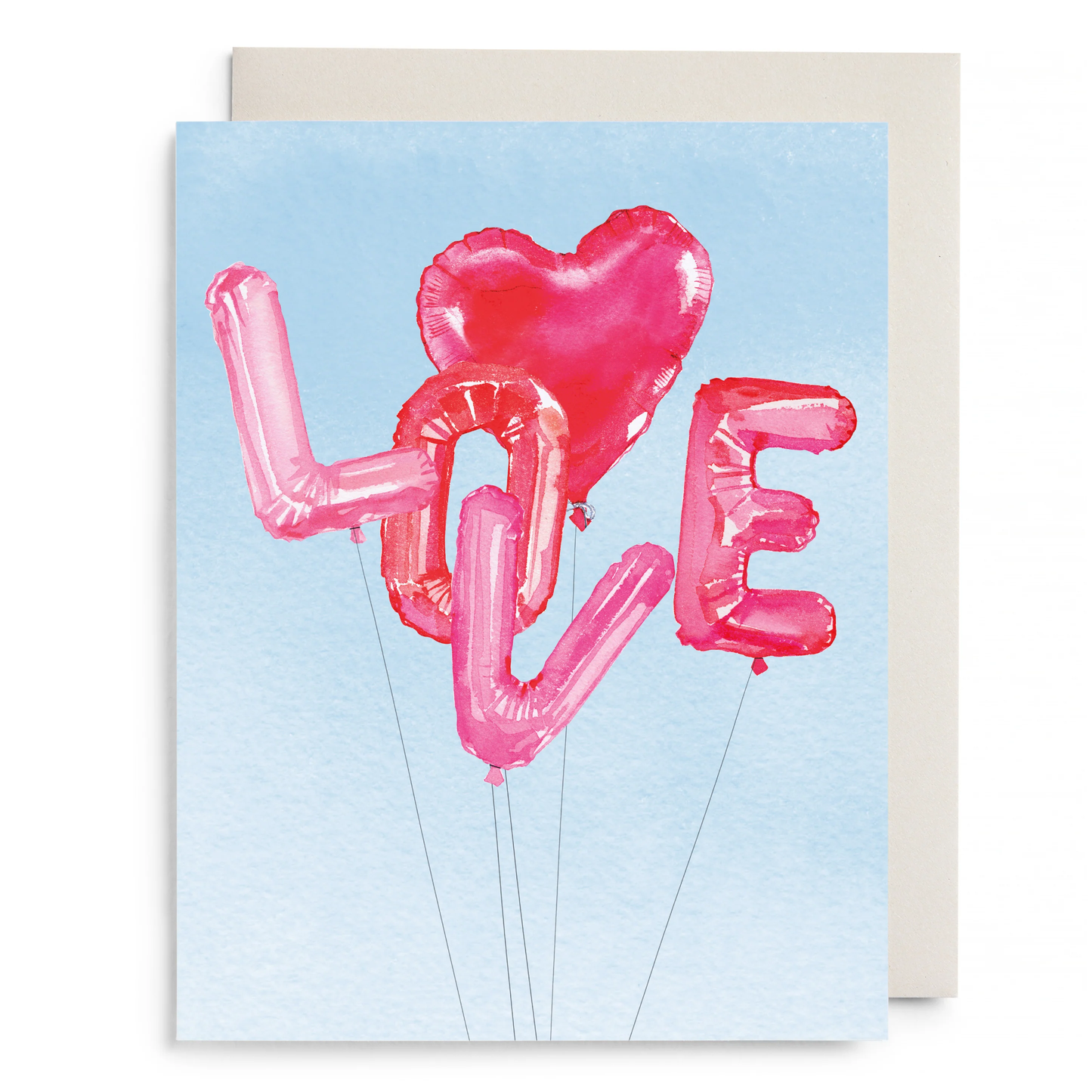 Helium Love Card