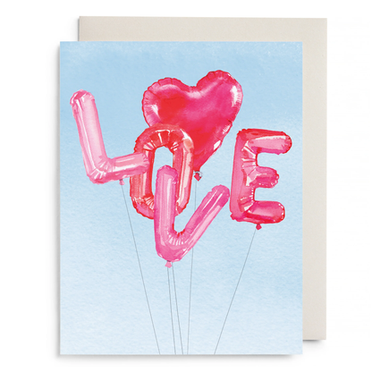 Helium Love Card