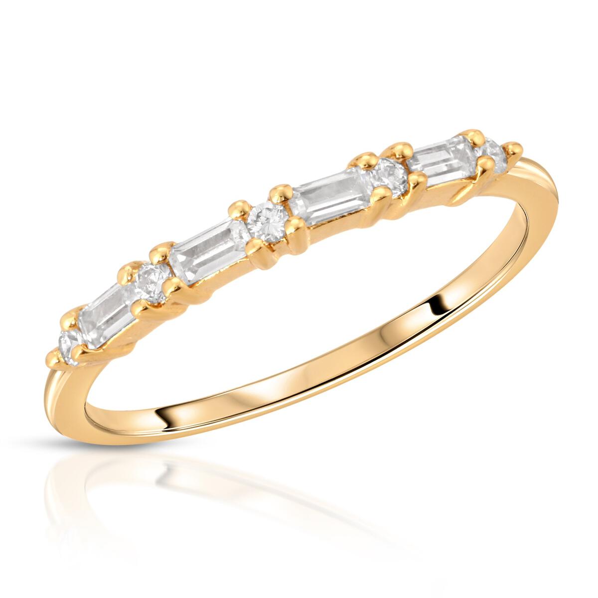 Baguette Stacking Ring