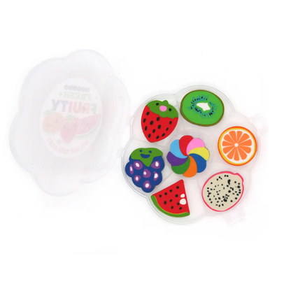 Fresh + Fruity Scented Eraser Set