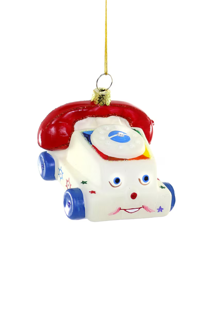 Vintage Toy Phone Ornament