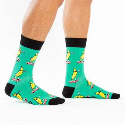Peeling Out Crew Socks