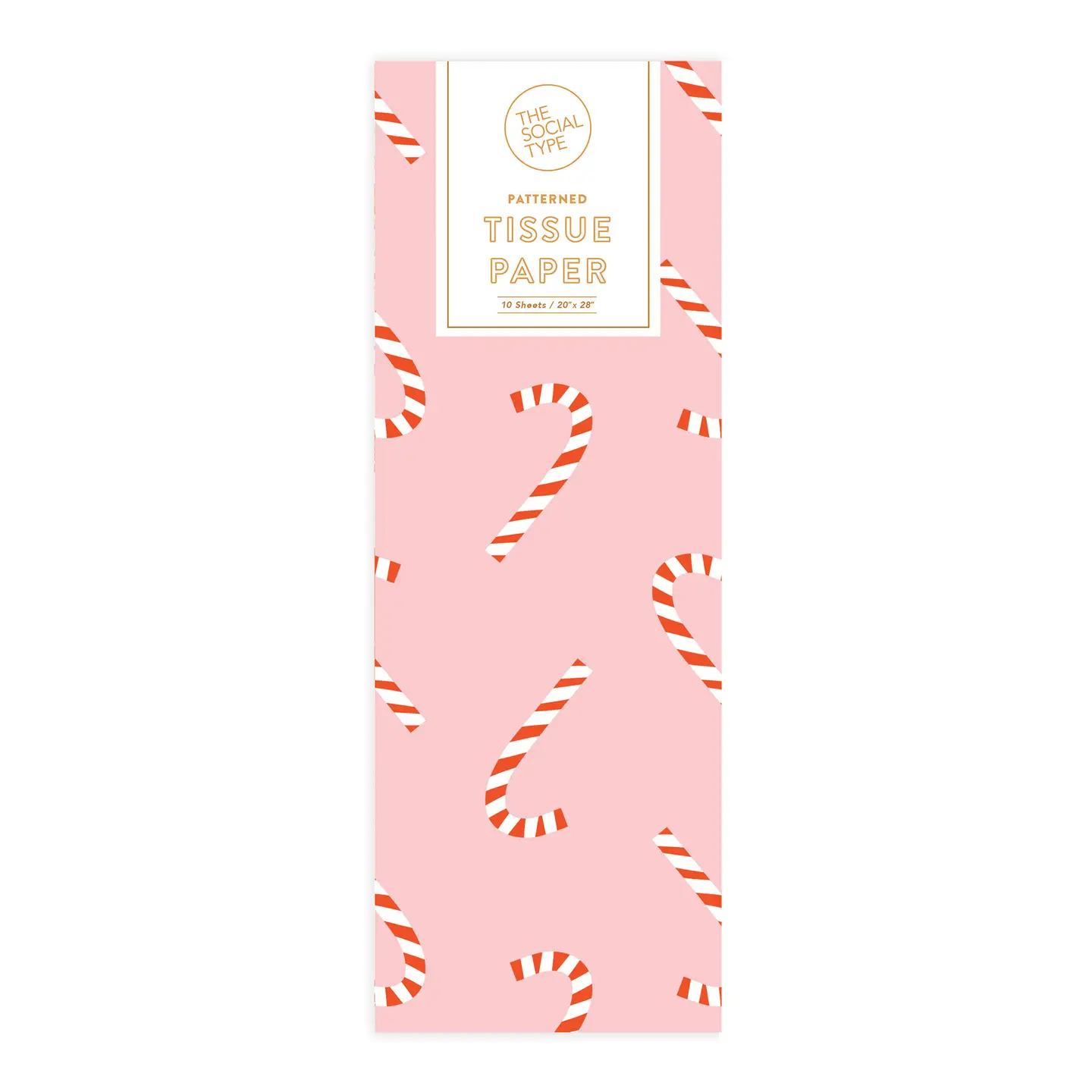 Candy Cane Tissue Paper