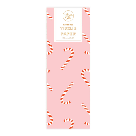 Candy Cane Tissue Paper