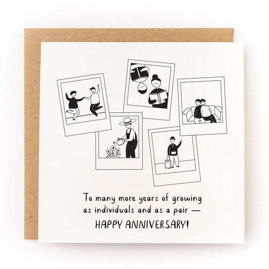 Anniversary Polaroids Card