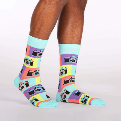 Say Cheese! Crew Socks