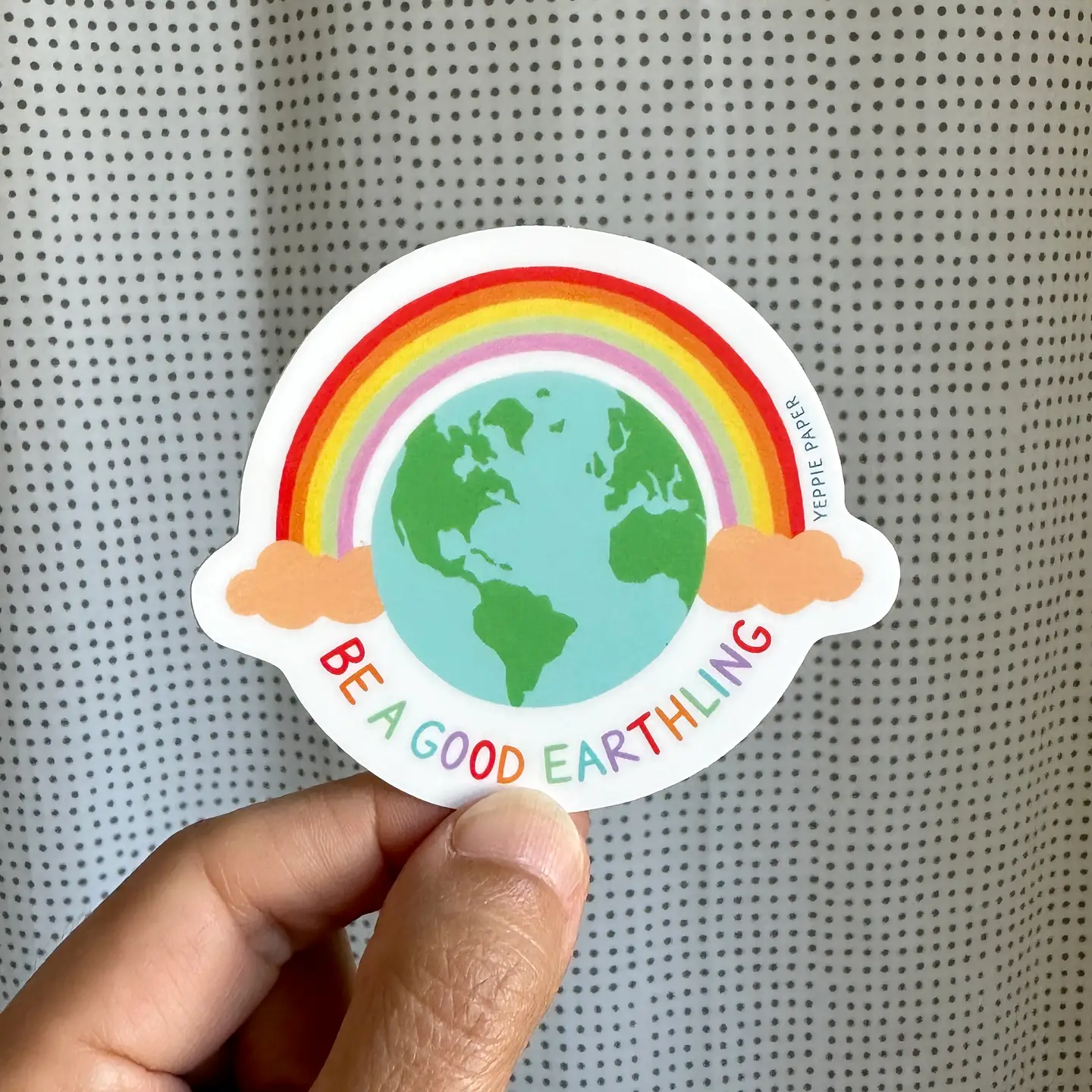 Be a Good Earthling Sticker