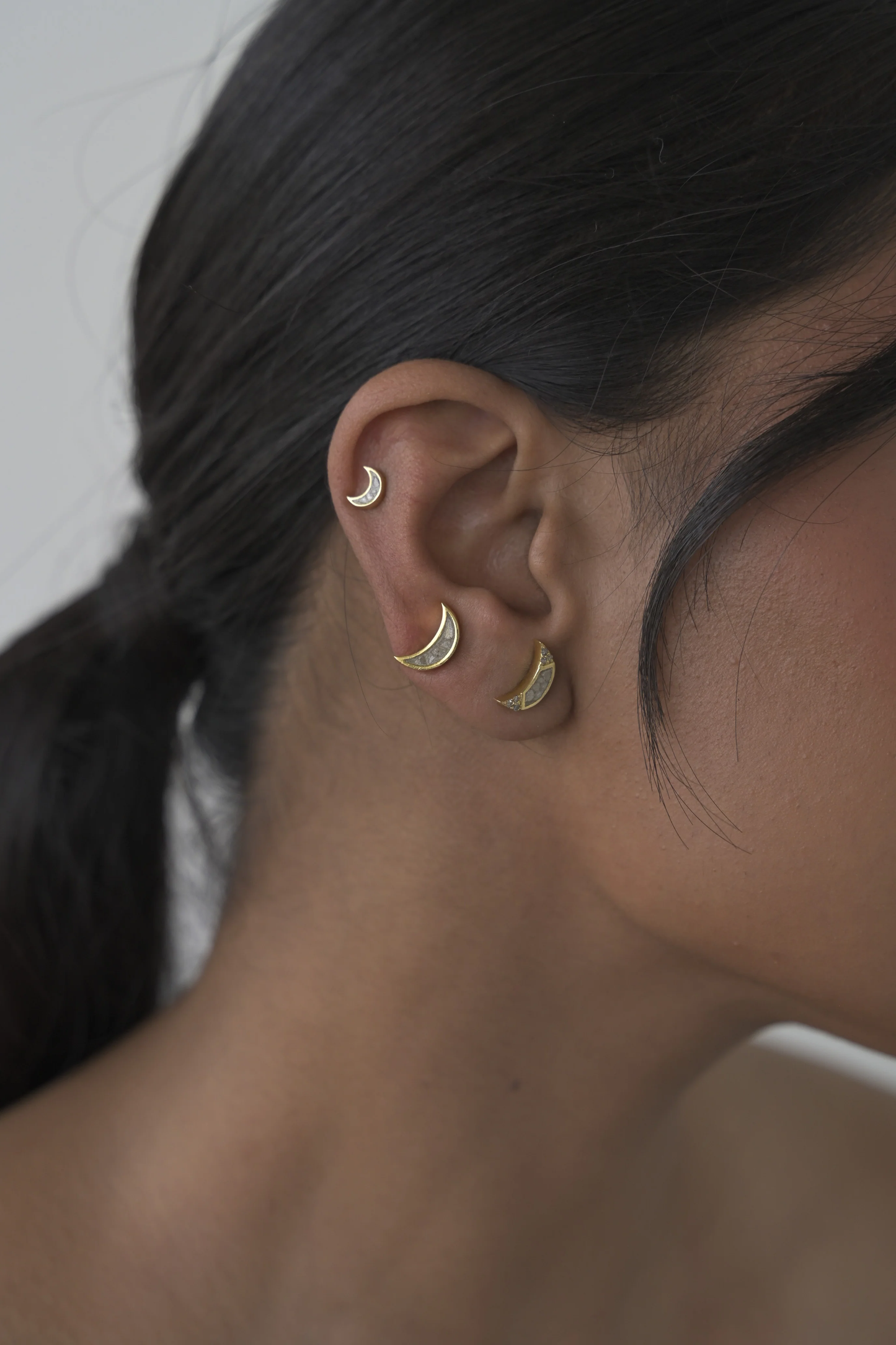 Neoma Gold Vermeil Stud Earrings