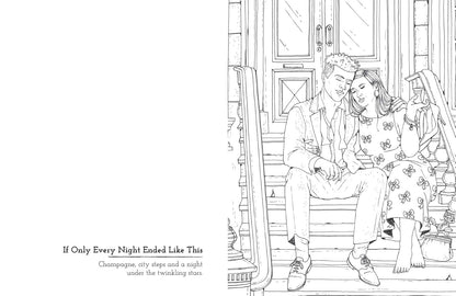 Meet Me at the Buttercup Bakery: A Coloring Book for Hopeless Romantics