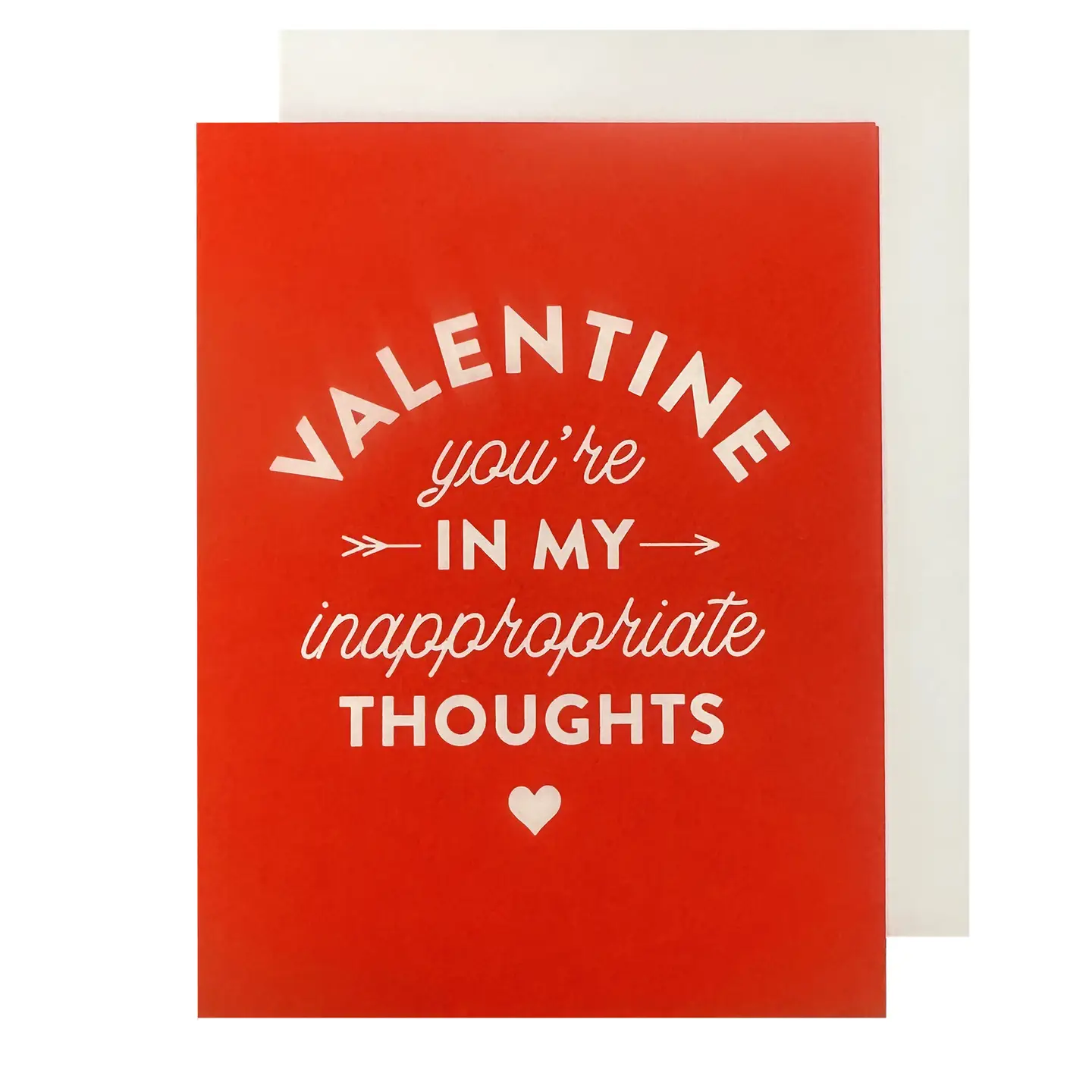 Inappropriate Thoughts Valentine