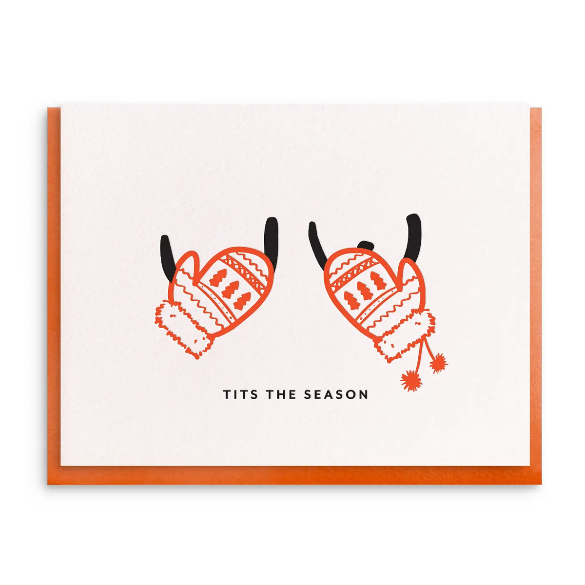 Tits the Season Holiday Card