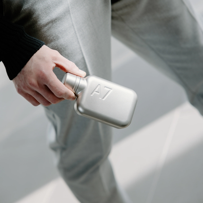 A7 Satin Stainless Steel memobottle