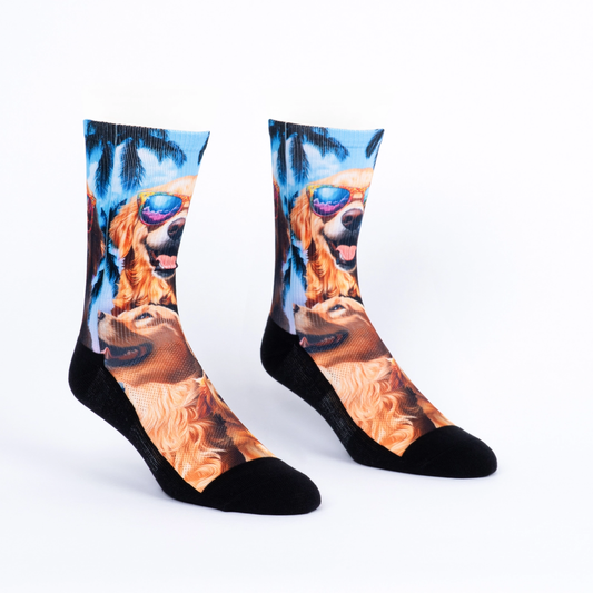Life Is Golden Performance Crew Socks