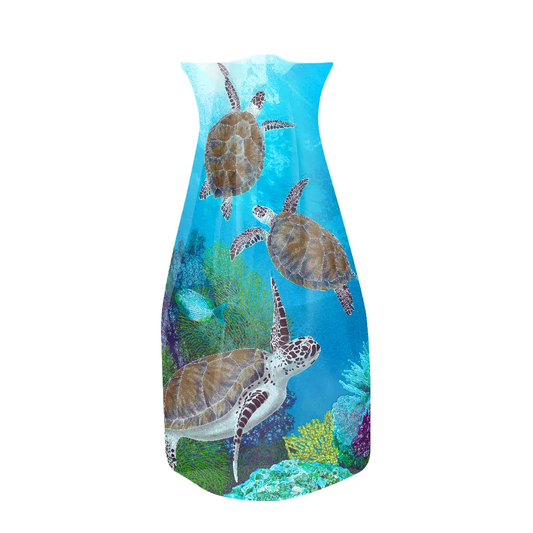 Sea Turtles Expandable Vase