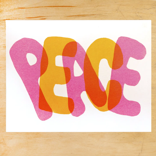 Peace Riso Card