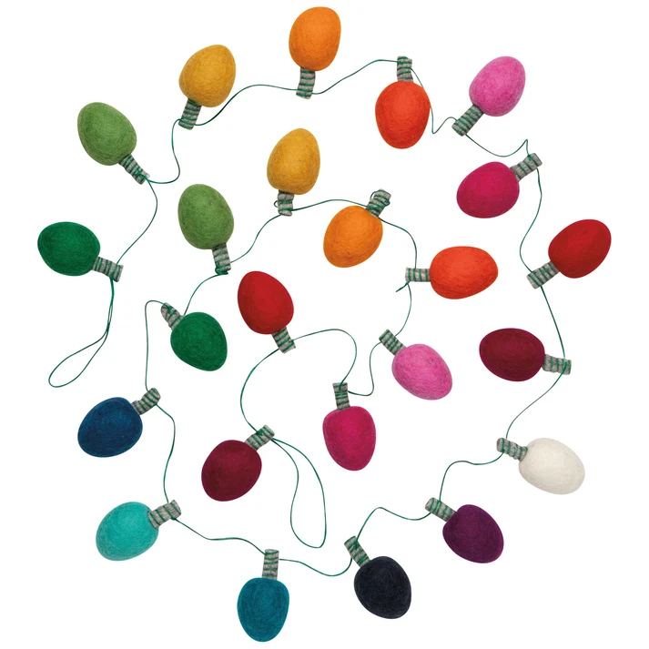 Spirits Bright Felt Garland
