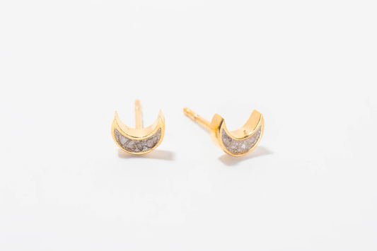 Neoma Gold Vermeil Stud Earrings