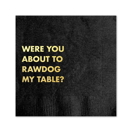 Rawdog Table Cocktail Napkin