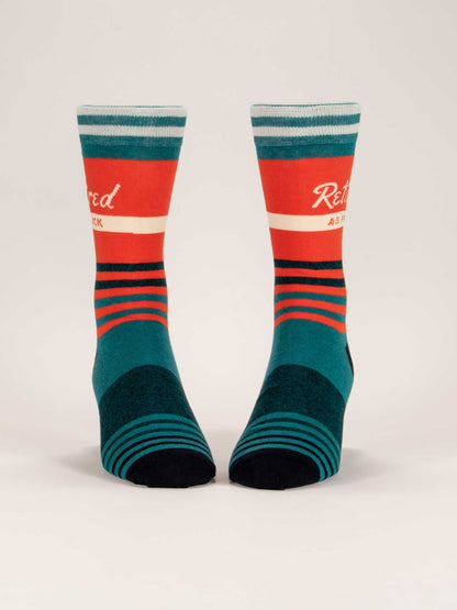 Retired As Fuck Men's Socks