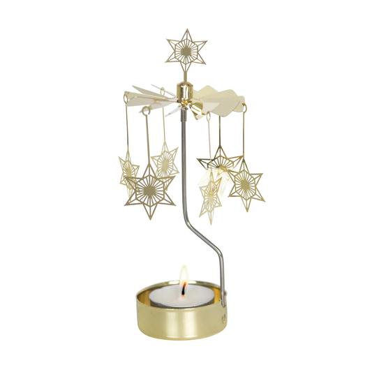 Art Deco Star Rotary Candleholde