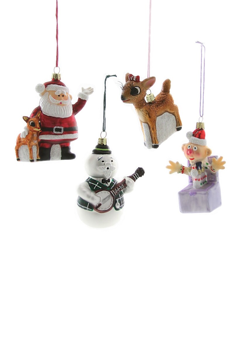 Retro Rudolph Characters Ornament, B