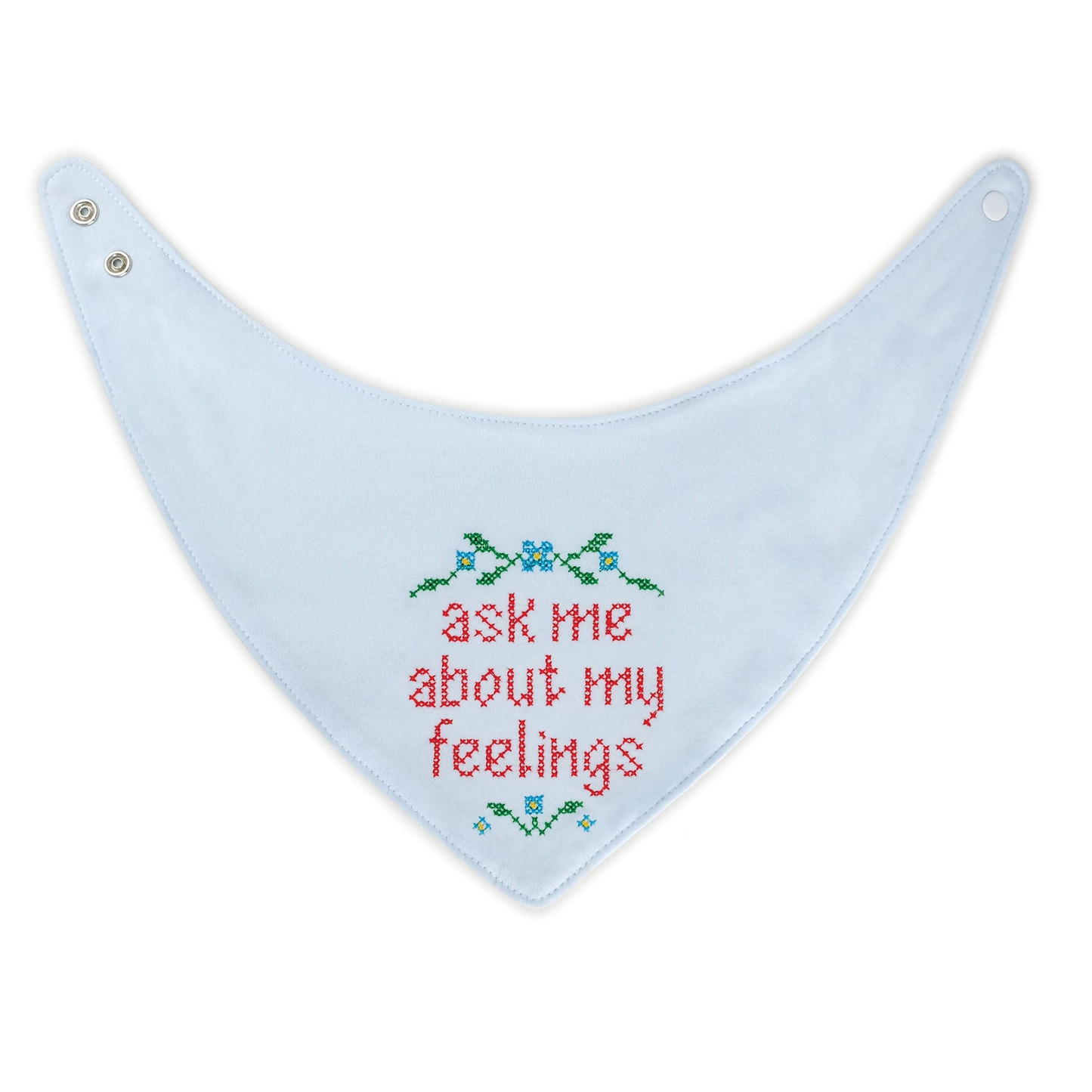 In Stitches Teething Bib