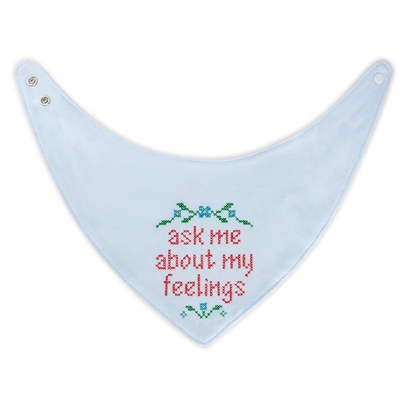 In Stitches Teething Bib