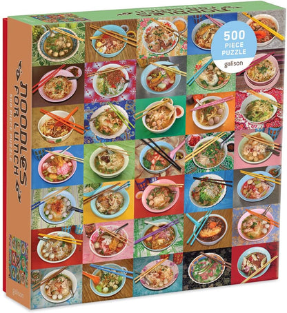 Noodles for Lunch 500 Piece Puzzle