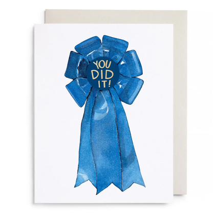 Blue Ribbon Card