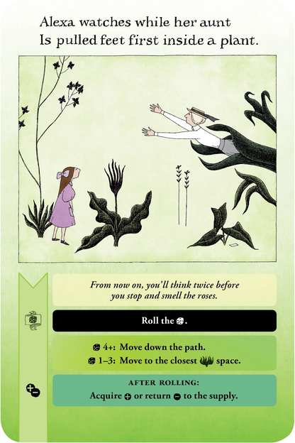 Escape from The Evil Garden: An Edward Gorey Board