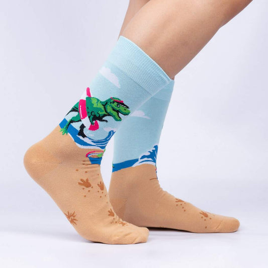 Dino's Gone Wild Crew Socks