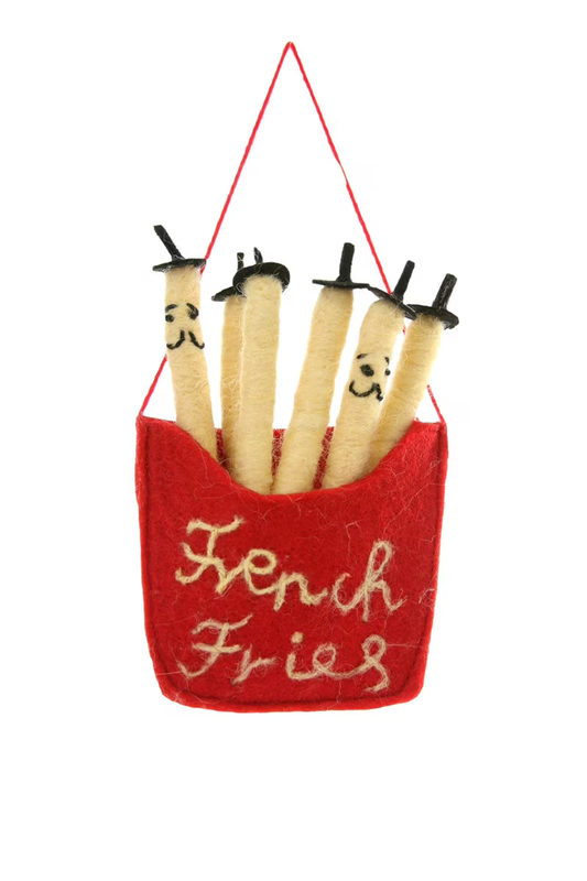 Francophile Fries Ornament