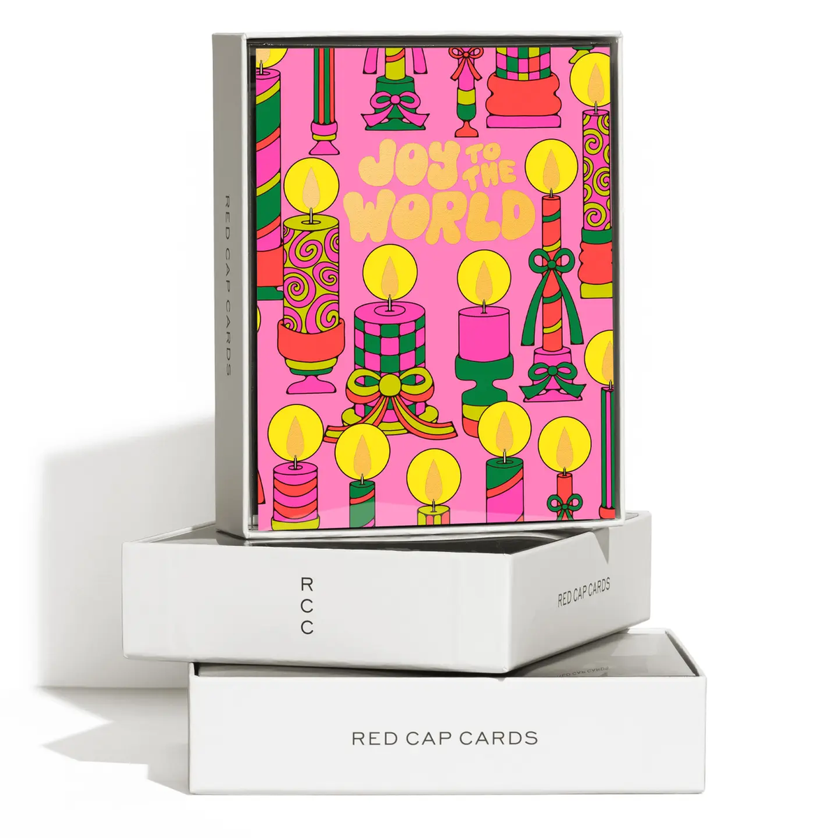 Jingle Glow (Foil) Card, Box Set of 8