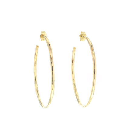 Gold Nui Hoop Earrings