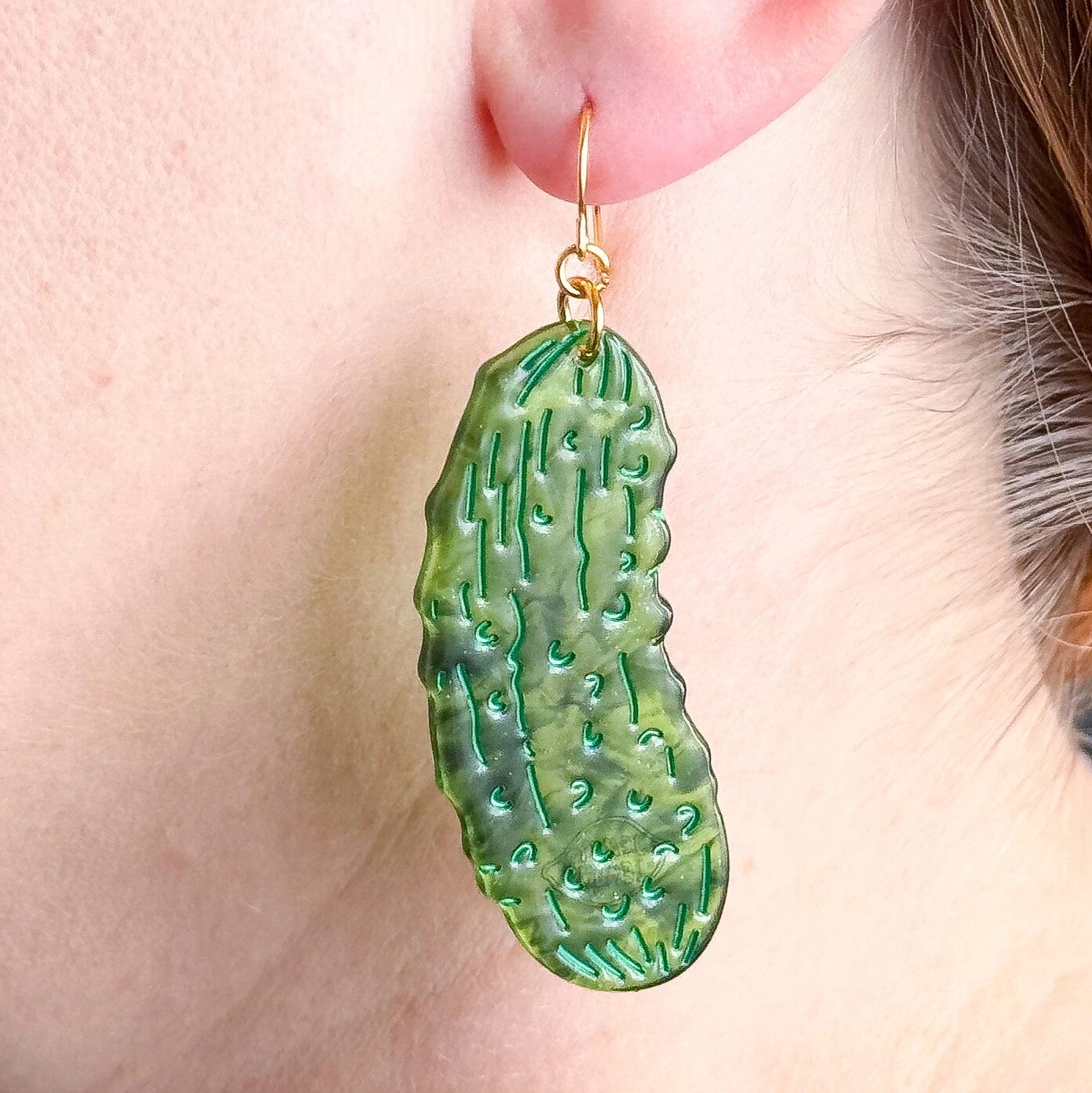 Big Pickle Earrings